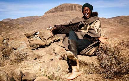 Man Rocks Mountains After-The-Death-Of-The Picture