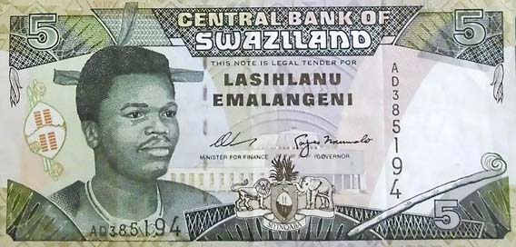 Swaziland Lesotho South-Africa Banknote Picture
