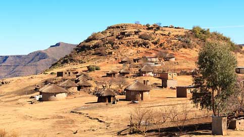 Mountains Africa Village Cabins Picture