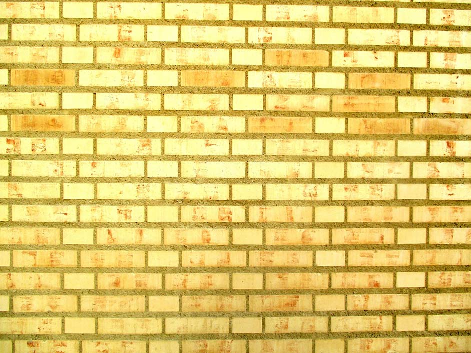 Shiny-Gold Light-Bricks Brick-Building Architecture