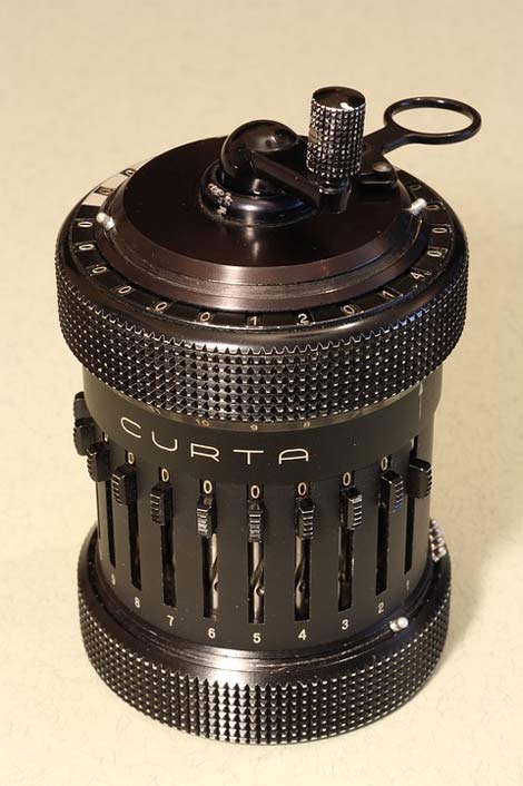 Type-Ii Calculator Mechanical Curta