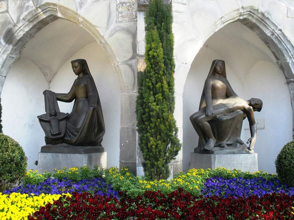 Church-Of-St-Florin Sacral Bronze Sculpture