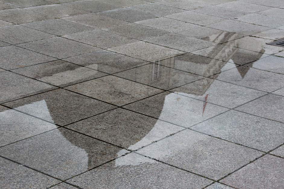 Lithuania Rain-Mirror Puddle Mirroring
