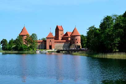 Architecture Medieval-Castle Castle Lake Picture