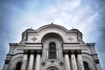 Church Soboras Kaunas Orthodox Picture