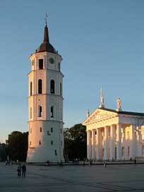 Lithuania City Cathedral Vilnius Picture