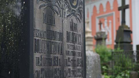 Vilnius Cemetery Lietuva Lithuania Picture