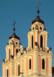 Lithuania Baroque St-Catherine'S-Church Vilnius Picture