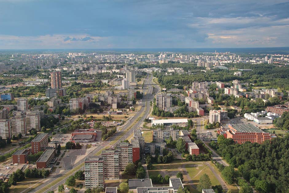 Eastern-Europe Urban-Landscape Lithuania Vilnius