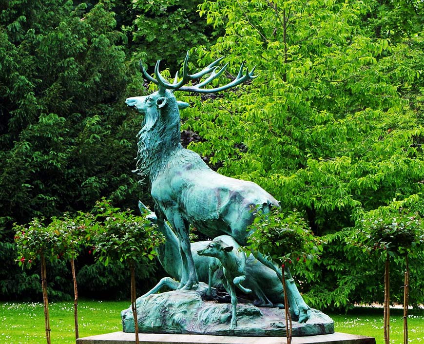 Sculpture Statue France Jardin-Du-Luxembourg