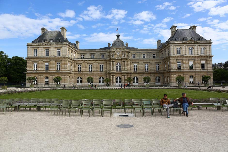 Palace Garden Luxembourg Paris