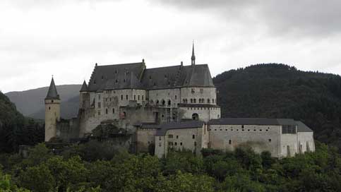 Castle Landmark Luxembourg Vianden Picture