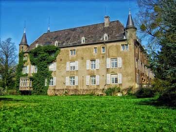 Differdange-Castle Historic Landmark Luxembourg Picture