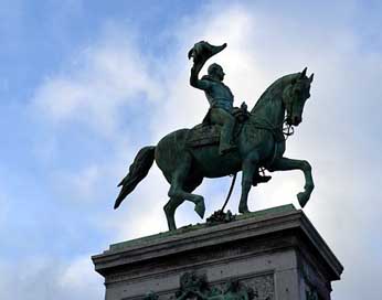 Monument Reiter Horse Statue Picture