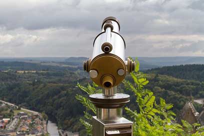 Binoculars  Luxembourg-Landscape Vianden Picture