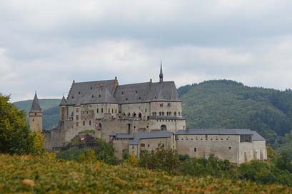Vianden Historical Luxembourg Castle Picture