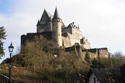 Luxembourg  Castle Vianden Picture
