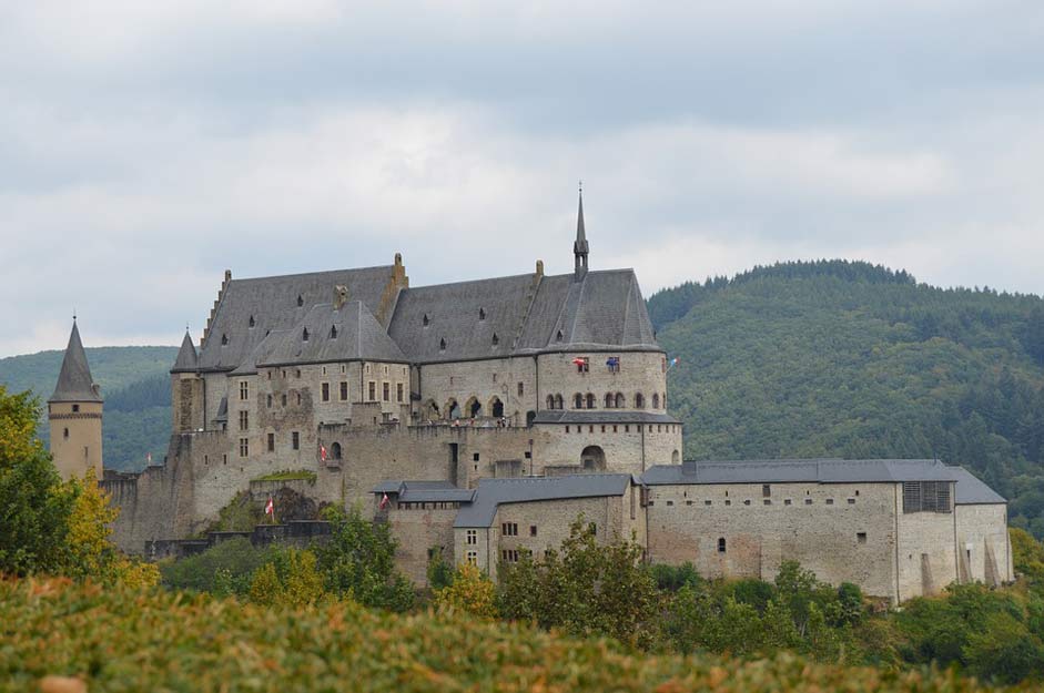 Historical Luxembourg Castle Vianden