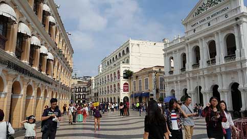Macau City Building Travel Picture