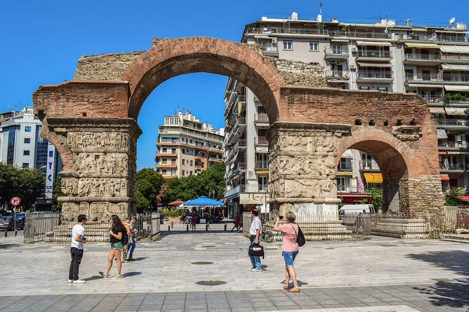 Tourism Arch-Of-Galerius Thessaloniki Greece