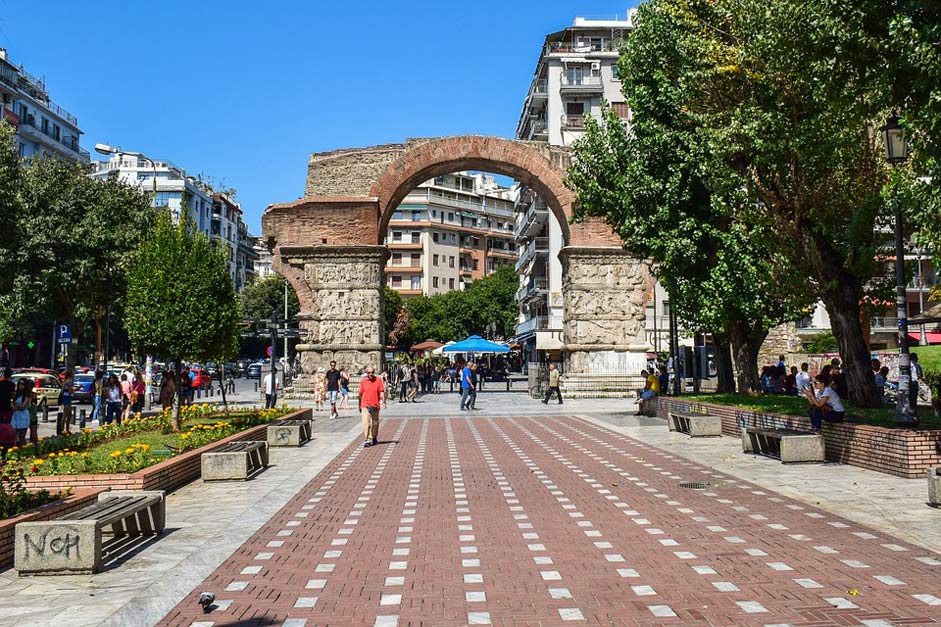 Tourism Arch-Of-Galerius Thessaloniki Greece