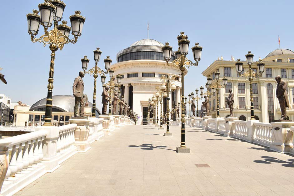 Bridge Main-Square Skopje Macedonia