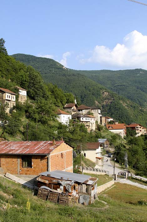 Landscape Town Village Macedonia