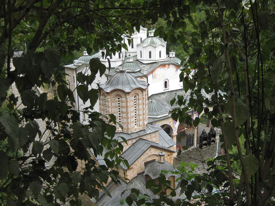 View Threes Macedonia Monastery