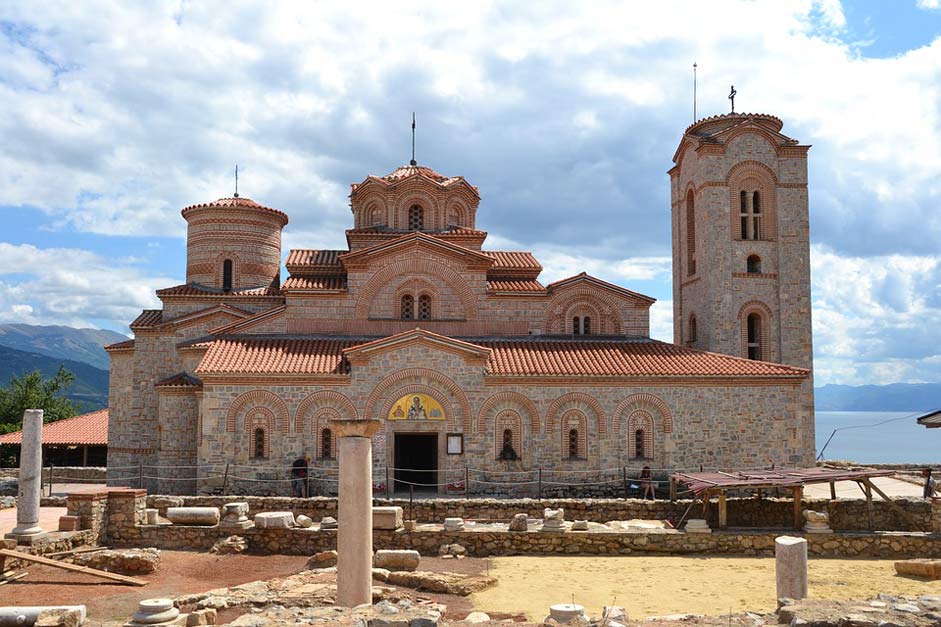 Macedonia Ohrid Church Plaushnik