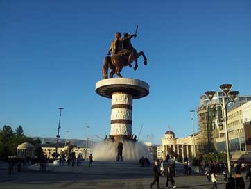 Skopje Alexander Macedonia Square Picture