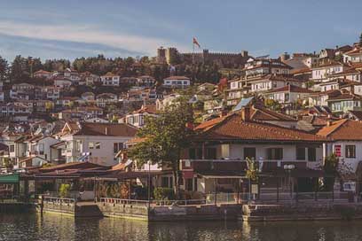Ohrid-Town Water Travel Architecture Picture