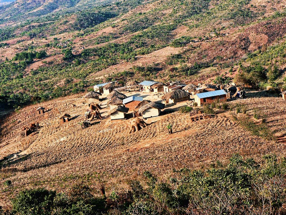 Africa Rural Village Malawi
