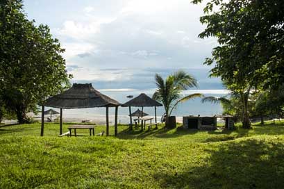 Malawi Water Hut Lake Picture