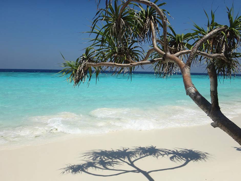 Paradise Sea Beach Maldives