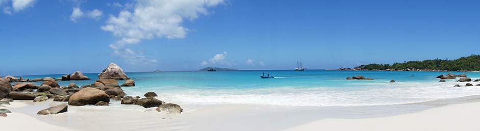 Water Seychelles Boat Sea