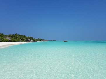 Beach  Maldives Atoll Picture