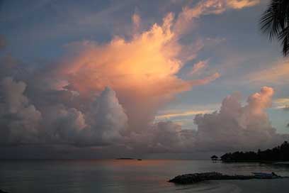 Maldives Travel Ocean Sunset Picture