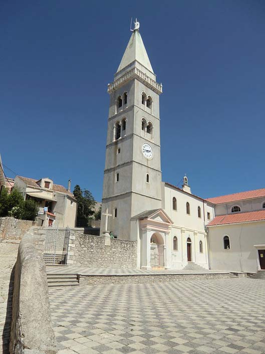 Croatia Tower Church Mali-Losin