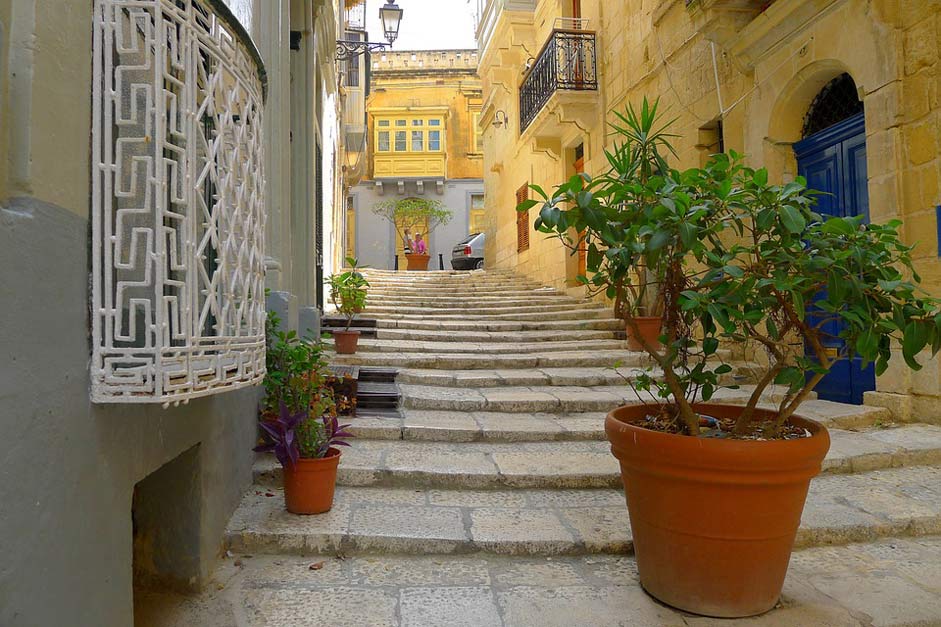 Gozo Malta Stairs Alley