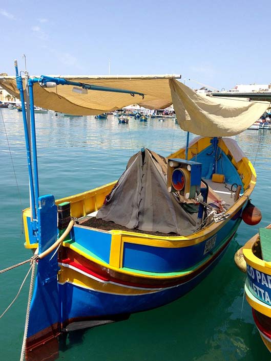 Malta Colorful Maltese Boat