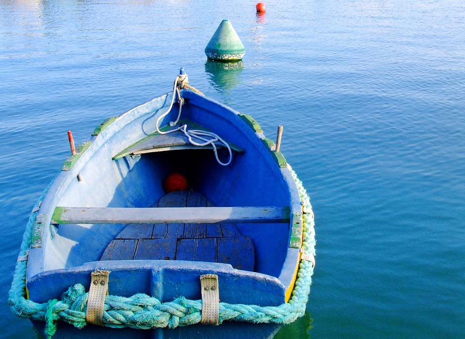 Rowing Blue-Boat Rowing-Boat Boat