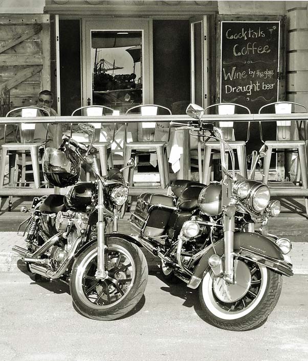Harley Chalk-Board Cafe Harley-Davidson