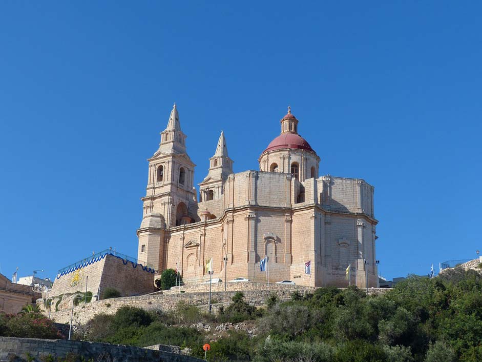 On-Melieha Building Church Malta