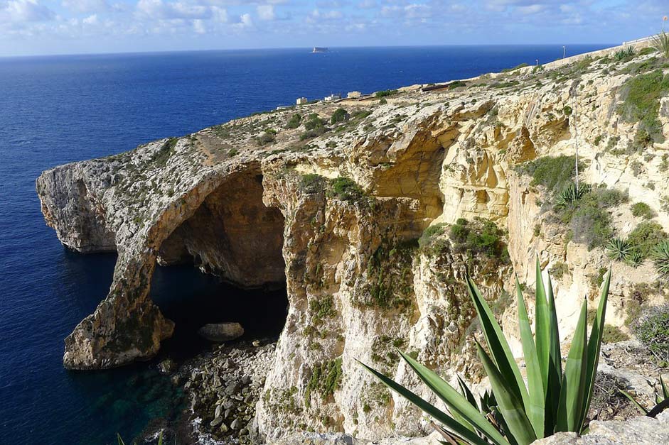Rock Mediterranean Gozo Malta