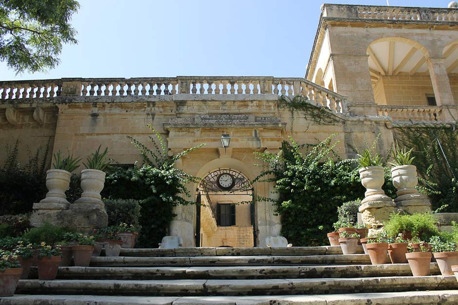 Entrance Building Red-Keep Malta