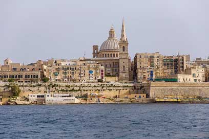 Malta  Basilica-Of-Our-Lady-Of-Mt-Carmel Church Picture