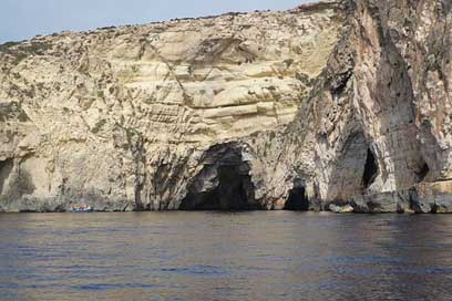 Malta Sea Mediterranean Cliffs Picture