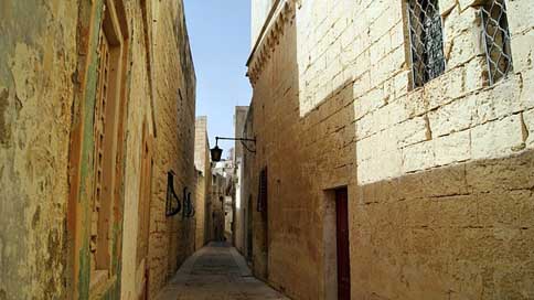 Malta  Valletta Lane Picture