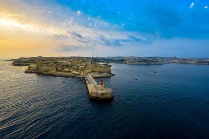 Sunrise Harbor Malta Sunset Picture