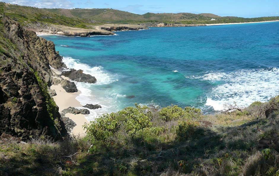 Beach Sea Martinique Caribbean